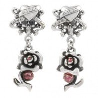 Серьги, Ed Hardy by Christian Audigier (элитная бижутерия) 7.61 гр. фото