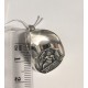 Мужской охранный перстень "Спаси и Сохрани" с изображением Ангела Хранителя из серебра 925 пробы с чернением