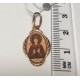 Евдокия Св. Золотая иконка-кулон, золото 585 пробы
