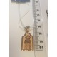 Максим Св. Именная нательная иконка на шею, золото 585 пробы