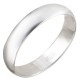 Безупречное обручальное кольцо из серебра 925 пробы, ширина 5 мм