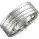 Солидное обручальное кольцо из серебра 925 пробы, ширина 6,8 мм
