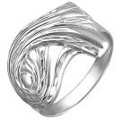 Кольцо из серебра 925 пробы цвет металла белый 2.90 гр.