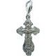 Крест из серебра 925 пробы с
