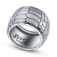Серебряное толстое кольцо из серебра 925 пробы