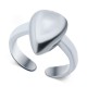 Серебряное незамкнутое кольцо из серебра 925 пробы