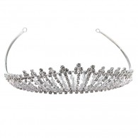 Элитная корона (диадема, ободок для волос) с ювелирным стеклом, Viva Choice (элитная бижутерия) 42.30 гр. фото