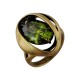 Магическое кольцо с цирконом, бижутерия