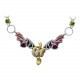 Сногсшибательное колье "Дракон" с бриллиантами, рубинами и ювелирной эмалью из комбинированного золота 750 пробы