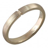 Трендовое кольцо из коллекции "Dolce Vita" из желтого золота 585 пробы фото