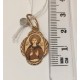Вероника  Св. Именная иконка-кулон, золото 585 пробы