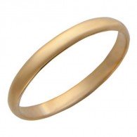 Позолоченное обручальное кольцо из серебра 925 пробы с золотым покрытием, ширина 2,6 мм фото