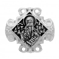 Татиана Св. / Ангел Хранитель. Православная бусина, шарм из серебра 925 пробы фото