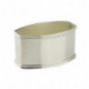 Строгое кольцо для салфеток "Георгиан" из серебра 925 пробы