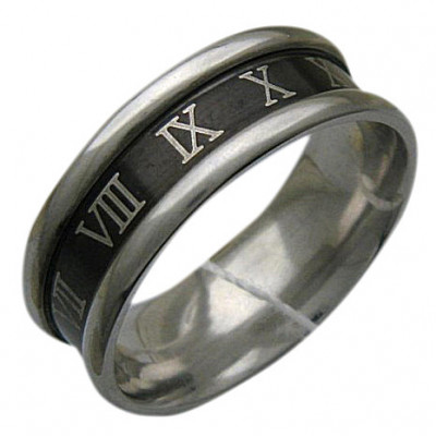 Легкое кольцо с цифрами и ювелирной эмалью, бижутерия фото