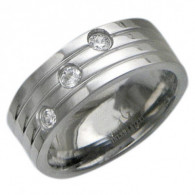 Интересное кольцо с цирконами, бижутерия фото