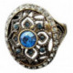 Эпохальное кольцо с ювелирным стеклом, бижутерия