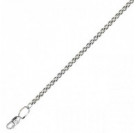 Блистательный браслет из серебра 925 пробы, плетение Нонна, ширина 2,5 мм