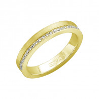 Ультрамодное кольцо с бриллиантами из желтого золота 585 пробы фото
