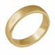 Обручальное кольцо из трубы DOLCE VITA из желтого золота 585 пробы, ширина 5 мм цвет металла желтый