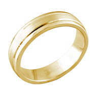 Элитное кольцо из желтого золота 585 пробы фото