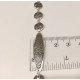 Процветший крест. Православный браслет с фианитами из серебра 925 пробы