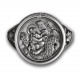 «Святой пророк Иона». Кольцо охранное из серебра 925 пробы с чернением