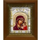 Икона освященная "Казанская икона Божией Матери", в киоте 20x24 см арт.171654