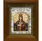 Икона освященная "Неупиваемая чаша, икона Божией Матери", в киоте 20x24 см