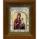 Икона освященная "Скоропослушница, икона Божией Матери", в киоте 20x24 см