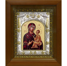 Икона освященная "Тихвинская икона Божией Матери", в киоте 20x24 см арт.171670