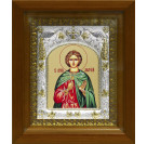 Икона освященная "Анатолий Никомедийский мученик", киоте 20x24 см