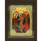 Икона освященная "Воскресение Христово", в киоте 24x30 см арт.172077