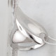 Кольцо из серебра 925 пробы с родированием