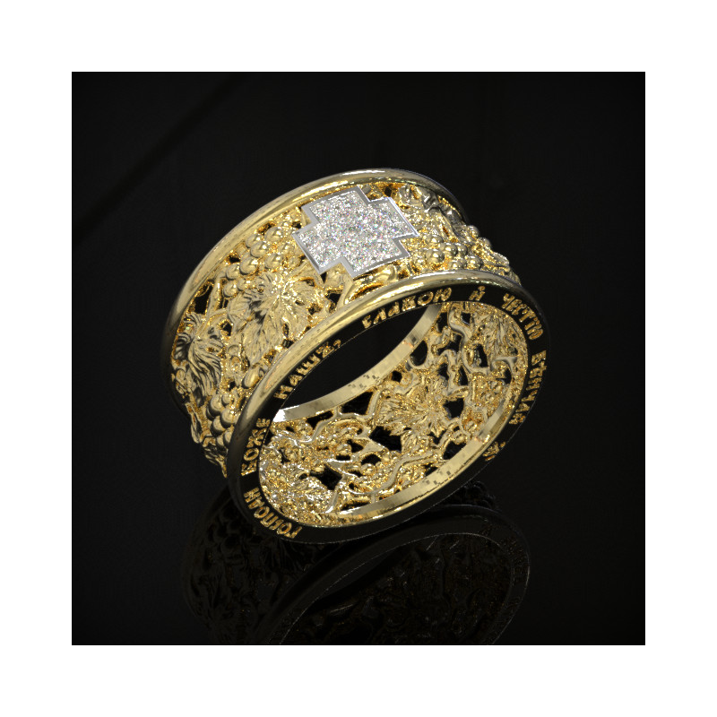 Золотое кольцо православное. Золотое венчальное кольцо Виноградная лоза. Венчальные кольца золотые. Венчальные кольца с виноградной лозой. Золотое кольцо с бриллиантом Виноградная лоза.