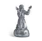 "Серафим Саровский на камне". Статуэтка из бронзы, покрыта серебром 925 пробы