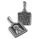 Образок «Преподобный Сергий Радонежский» из серебра 925 пробы с чернением