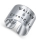 Разомкнутое кольцо с эмалью из серебра 925 пробы