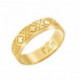 Охранное кольцо с молитвой "Господи, помилуй мя грешного" из золота 585 пробы