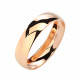 Обручальное кольцо из красного золота 585 пробы