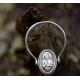 Кольцо "Образ Семистрельной иконы Божьей Матери" из оксидированного серебра 925 пробы