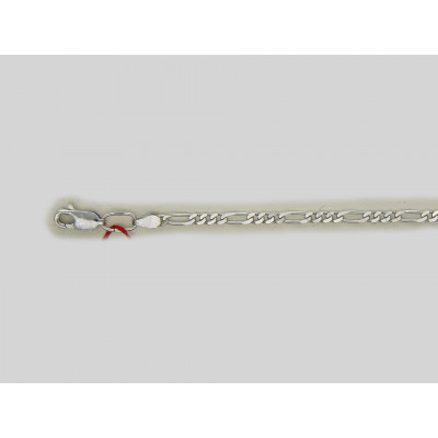 Цепь из серебра 925 пробы, плетение комбинированная 1х3 с алмазной огранкой 2-х сторон фото