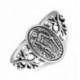 Кольцо "Ангел Хранитель" из серебра 925 пробы