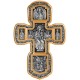 Распятие Христово. Икона Божией Матери "Толгская". Крест из серебра 925 пробы с позолотой