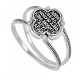 Кольцо "Да любите друг друга" из серебра 925 пробы