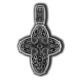 Голгофский крест. Православный крест из серебра 925 пробы с родированием