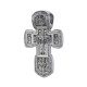 Распятие Христово. Икона Божией Матери «Толгская». Православный крест из серебра 925 пробы с родированием