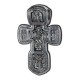 Распятие Христово. Икона Божией Матери «Толгская». Православный крест из серебра 925 пробы с родированием
