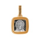 Святая великомученица Анастасия. Образок из серебра 925 пробы с позолотой