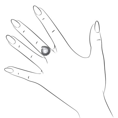 Кольцо с жемчугом и марказитами из серебра 925 пробы фото